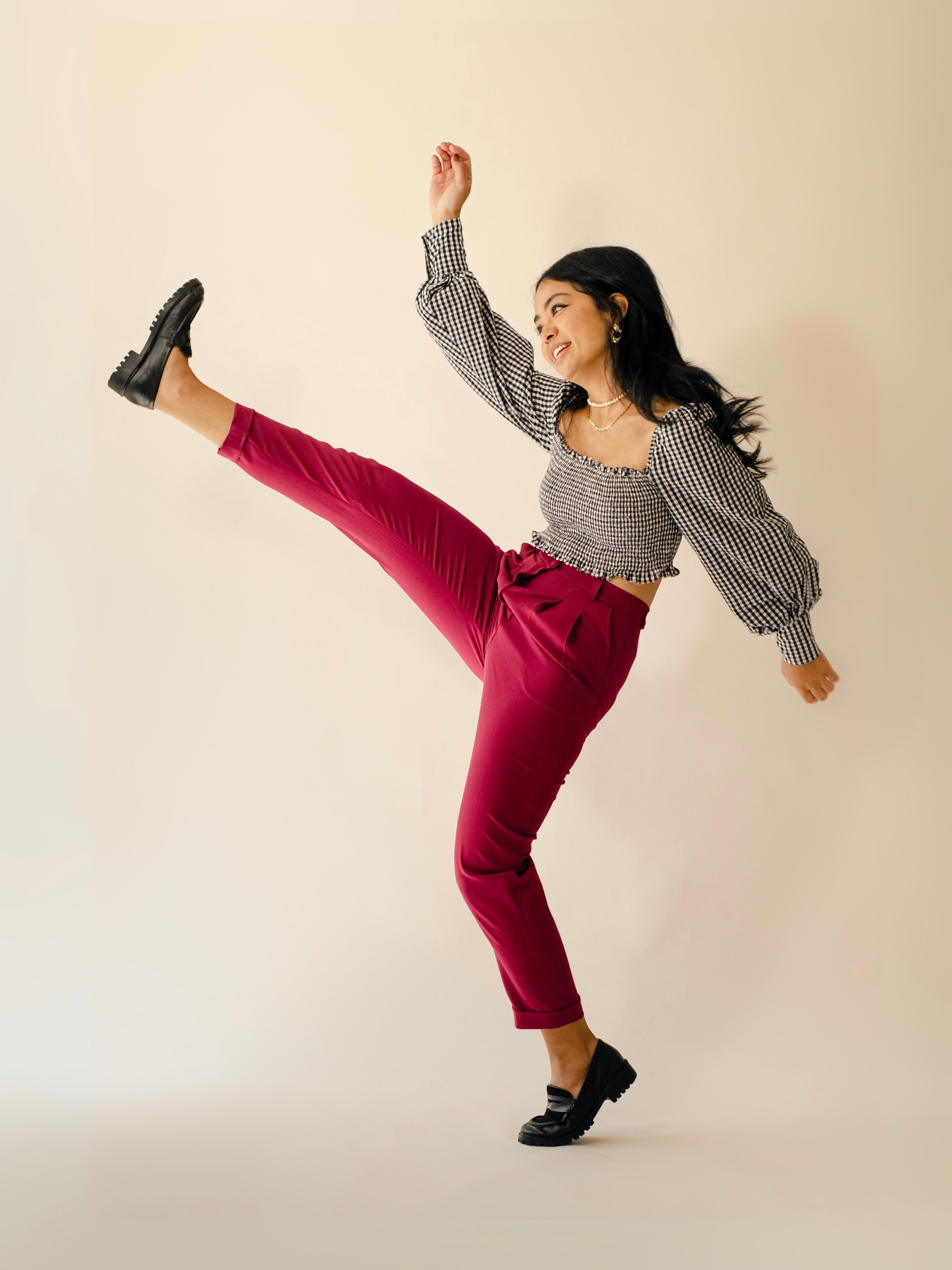 Calça Lindy Beterraba