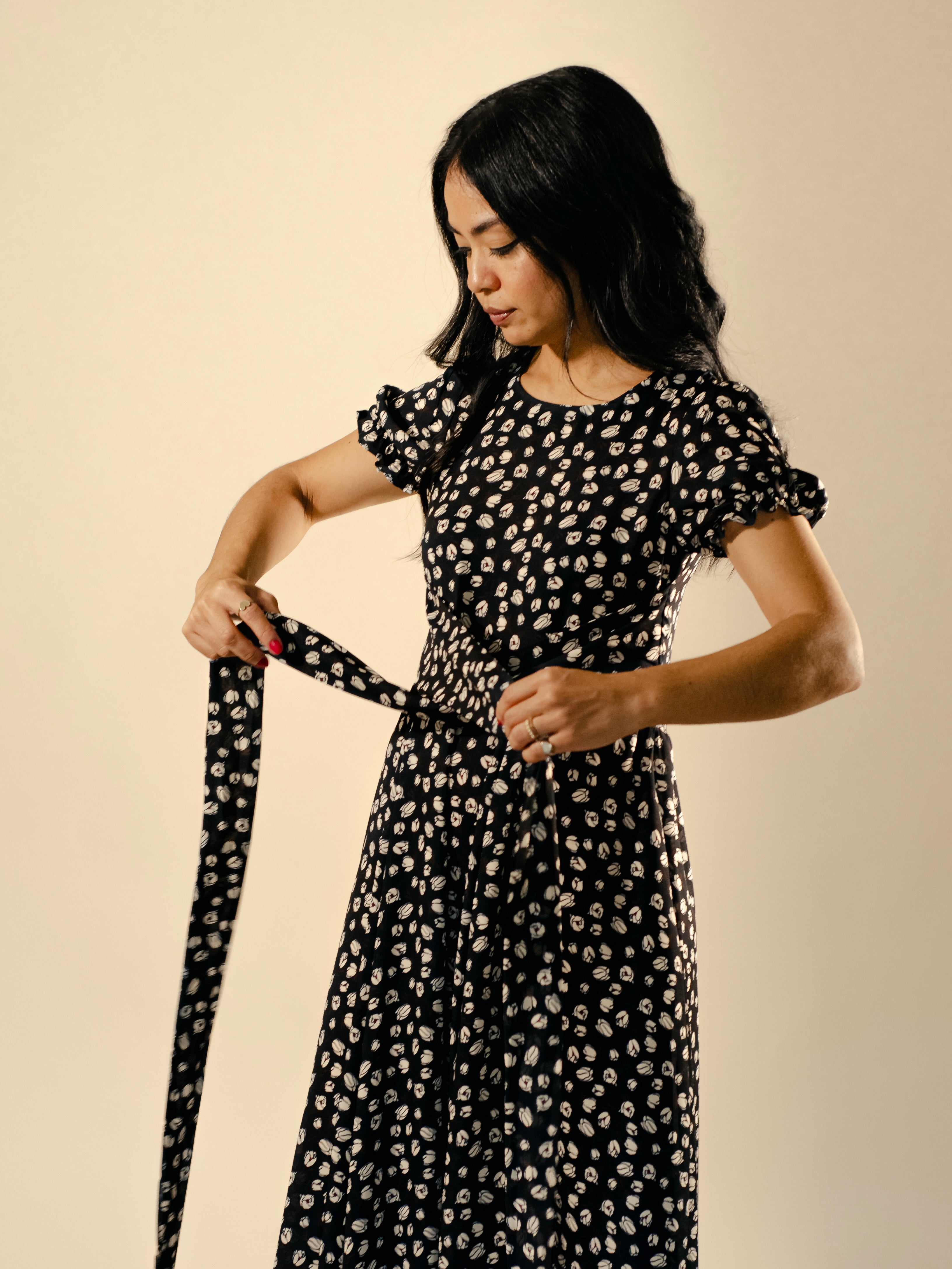 Vestido Midi Tulipinhas