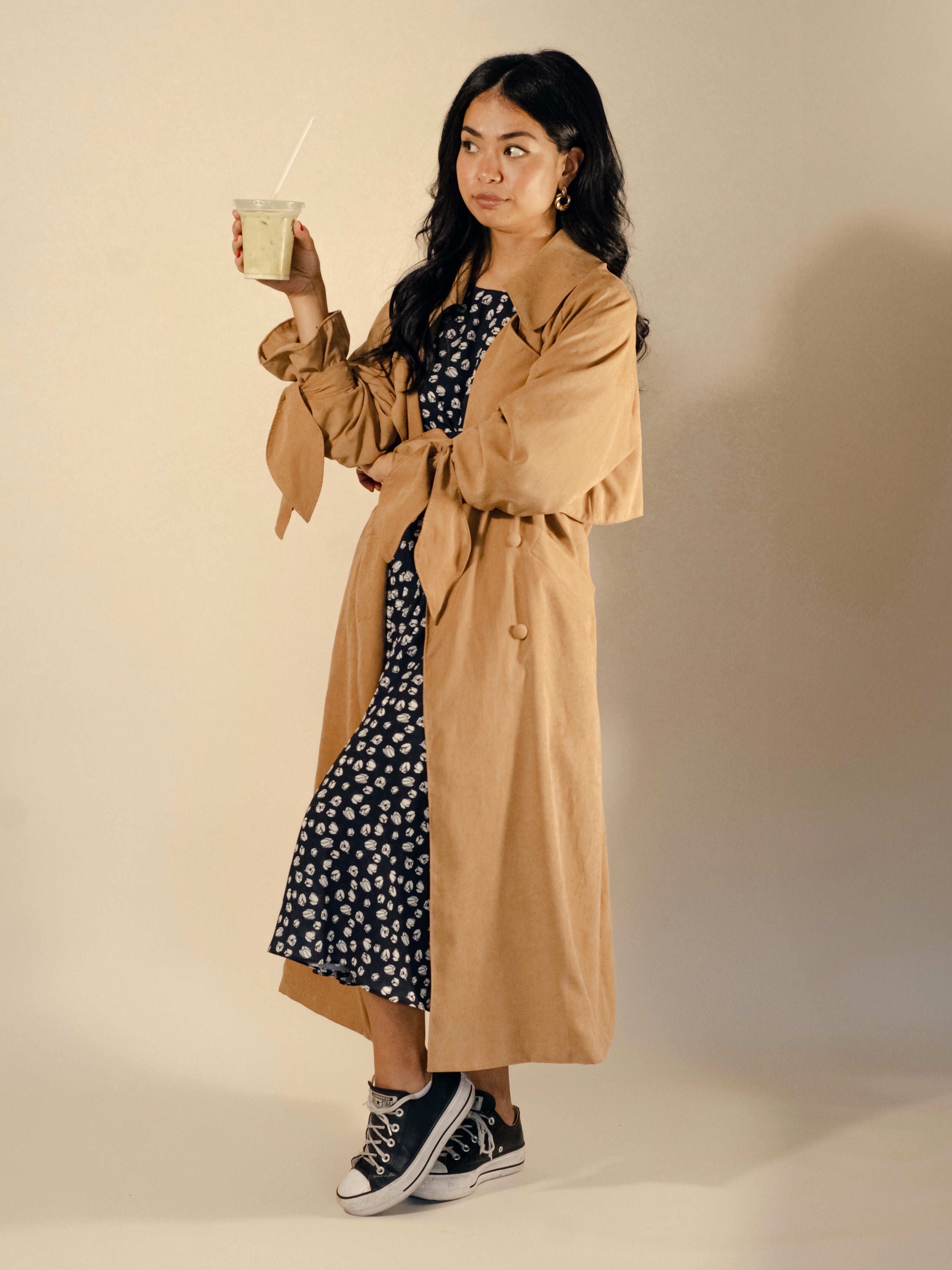 Trench Coat Levinho Caramelo