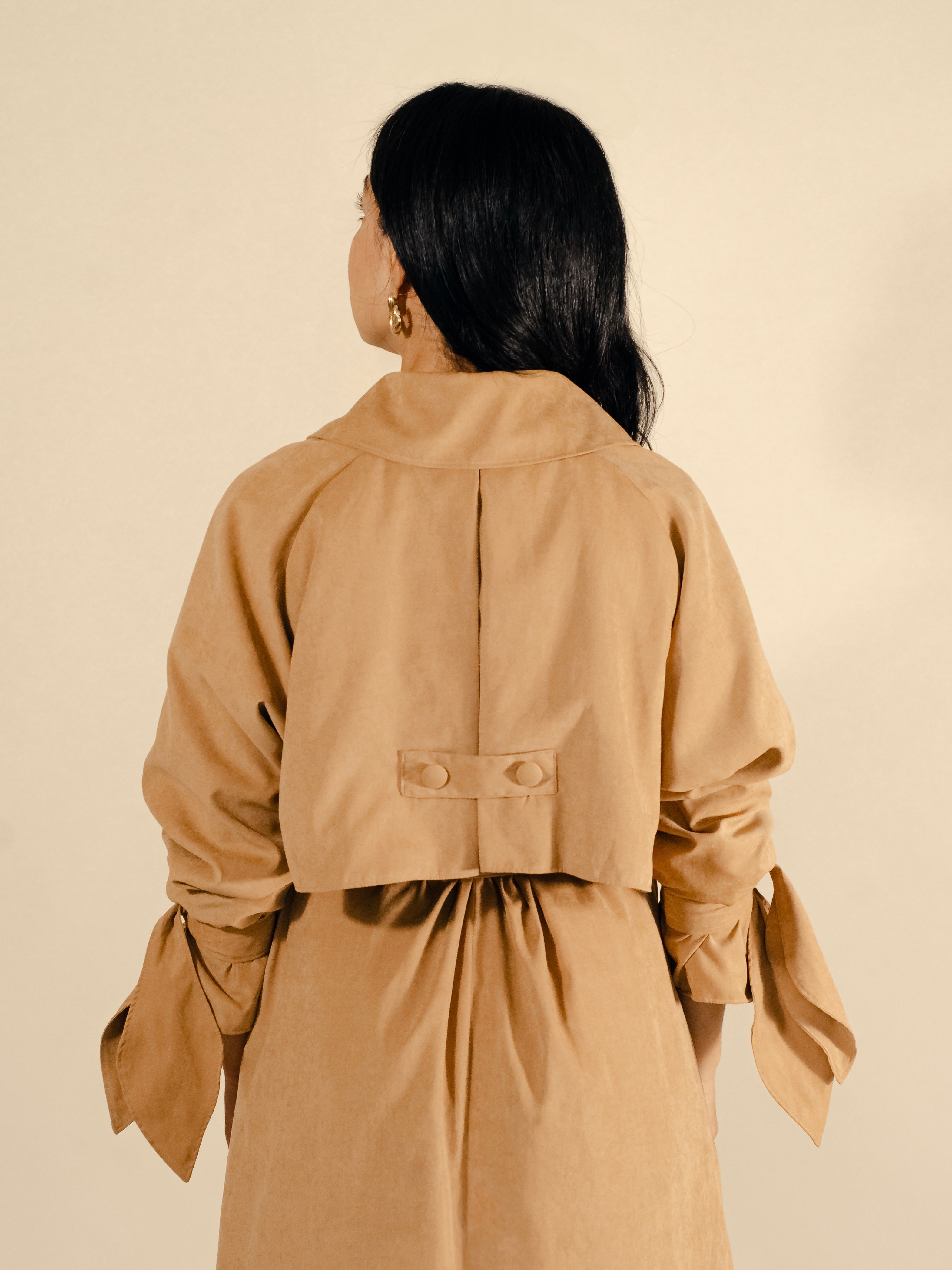 Trench Coat Levinho Caramelo