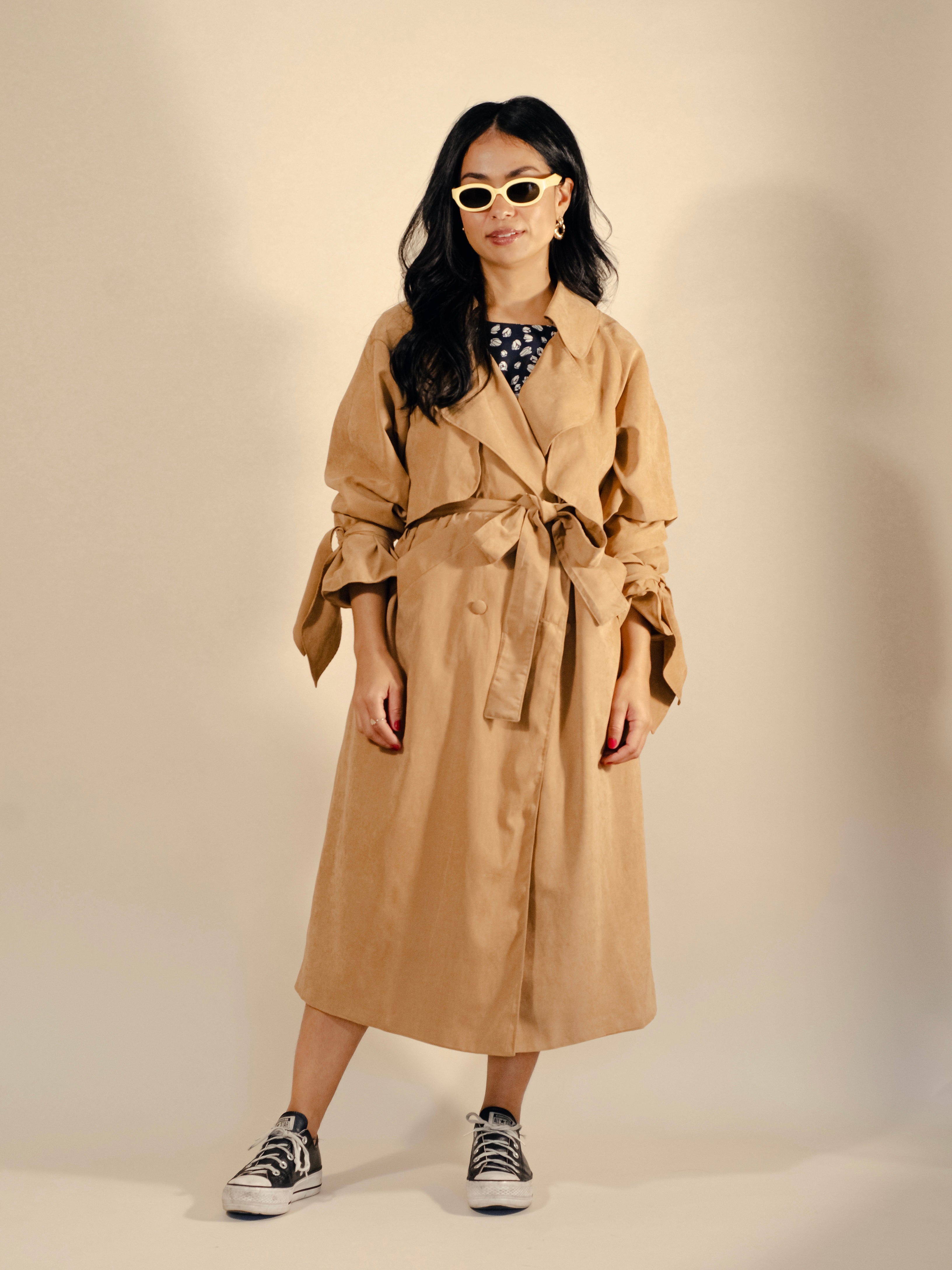 Trench Coat Levinho Caramelo