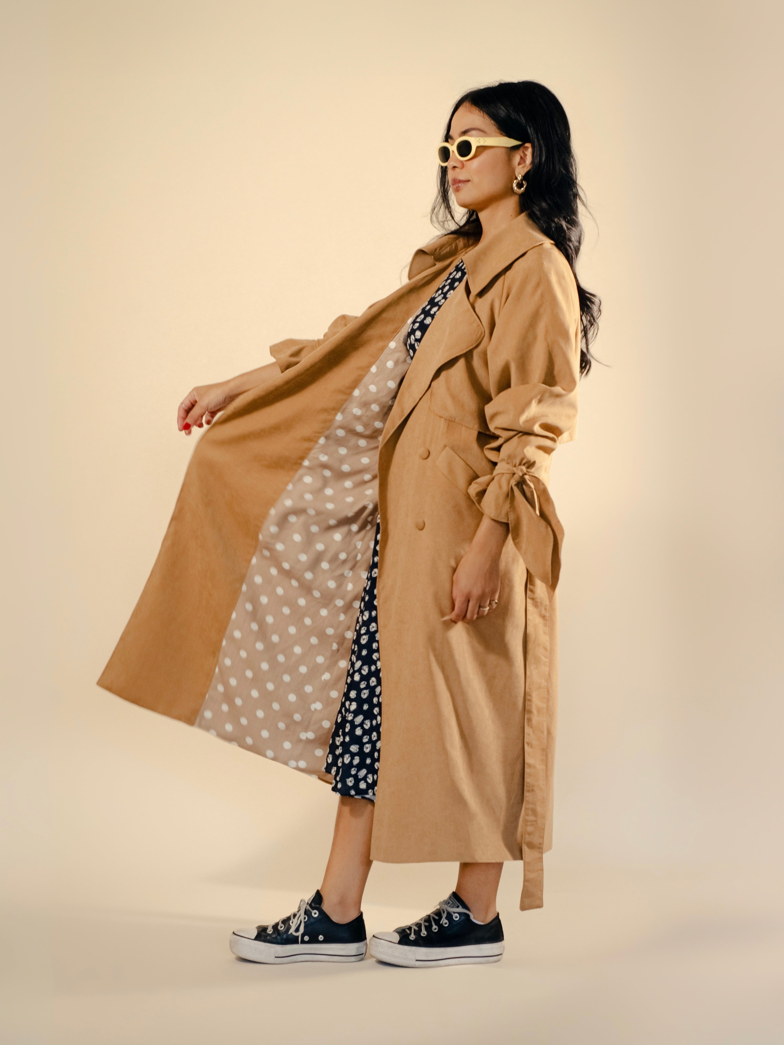 Trench Coat Levinho Caramelo