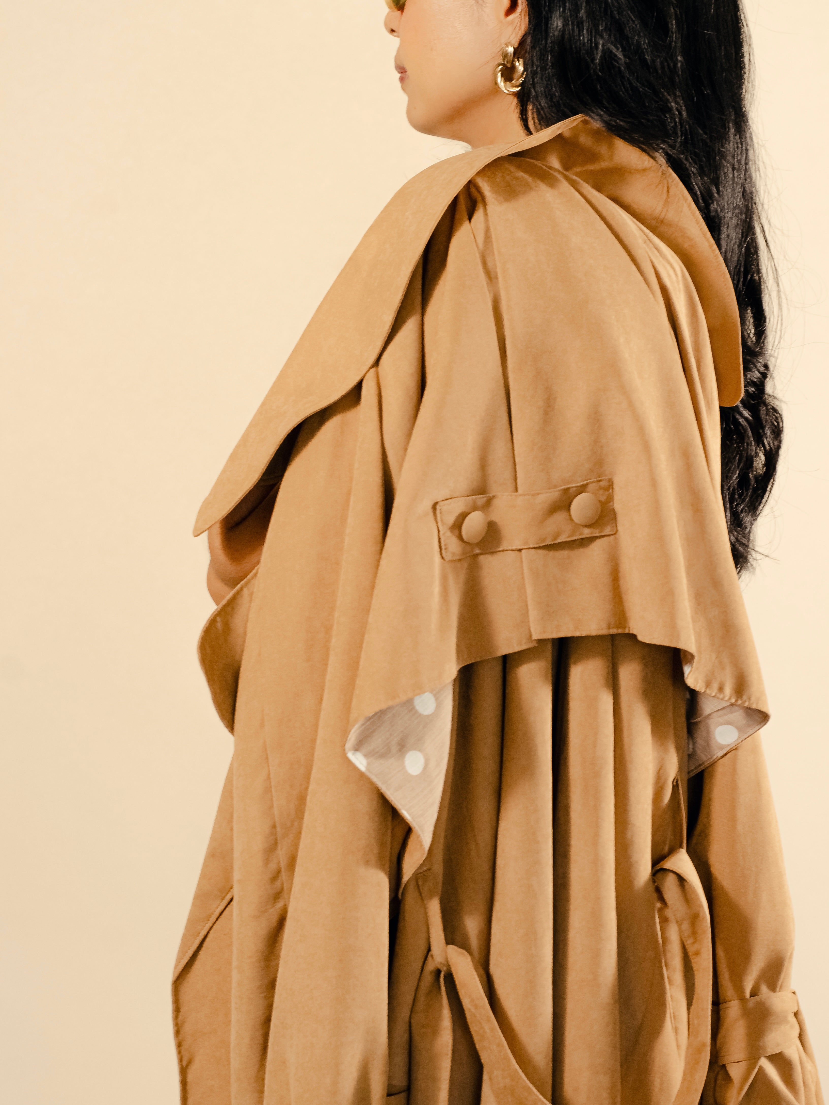 Trench Coat Levinho Caramelo