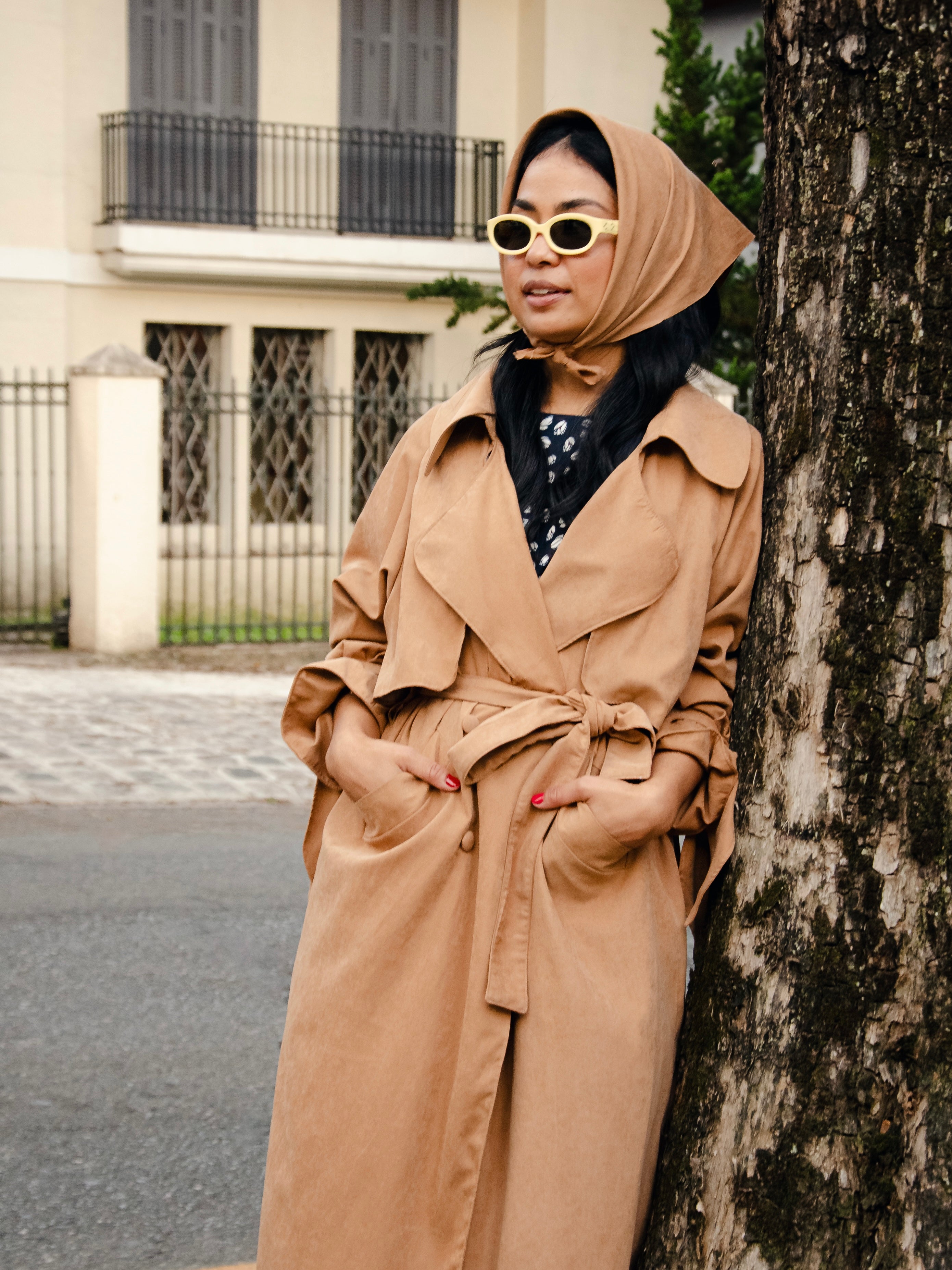 Trench Coat Levinho Caramelo