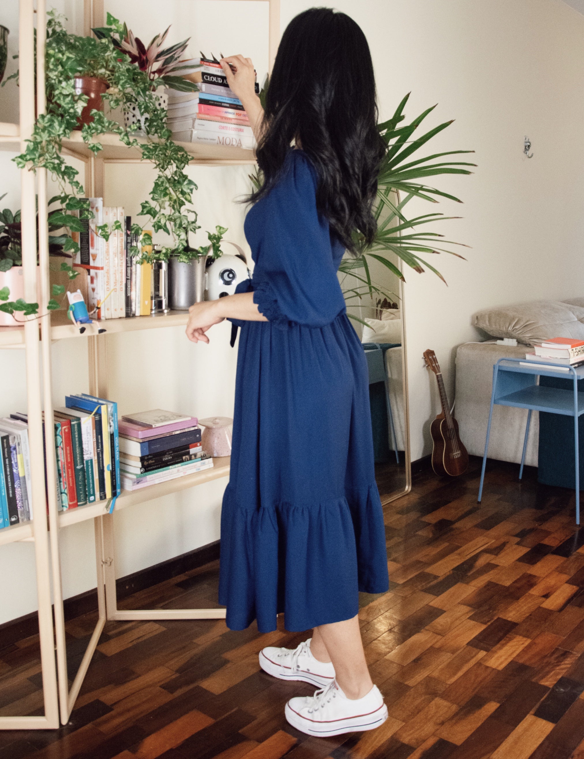 Vestido Home Dress Marinho